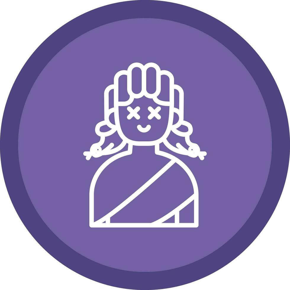 Medusa Vector Icon Design