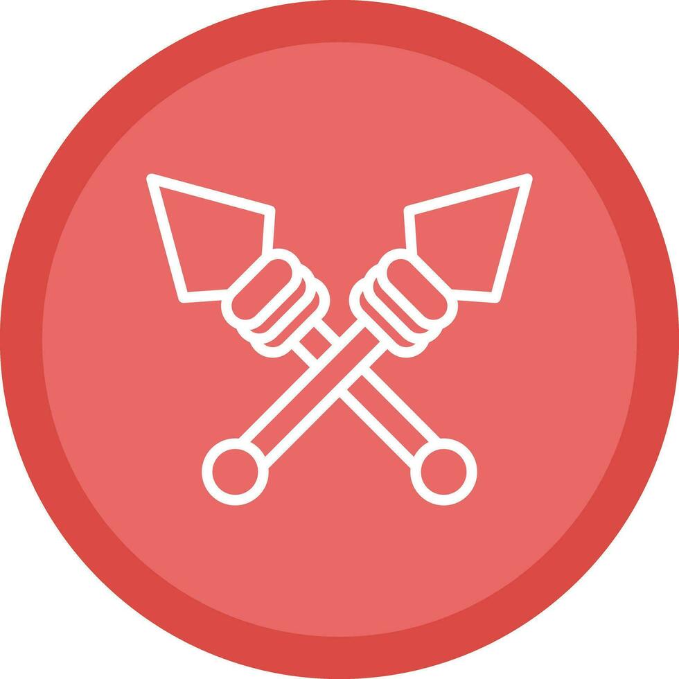 Spear Vector Icon Design
