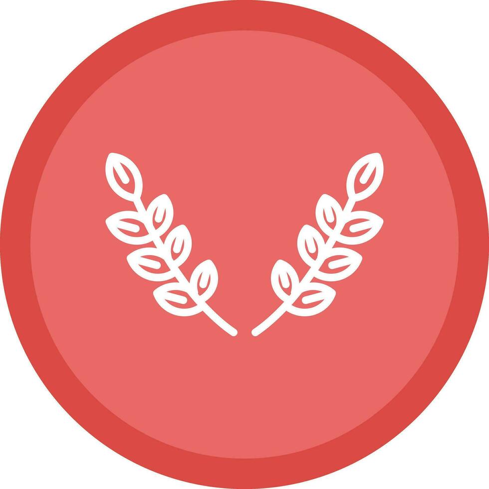 Laurel Vector Icon Design