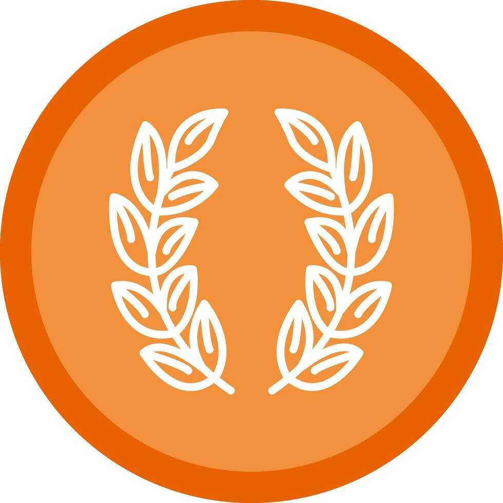 Laurel Vector Icon Design