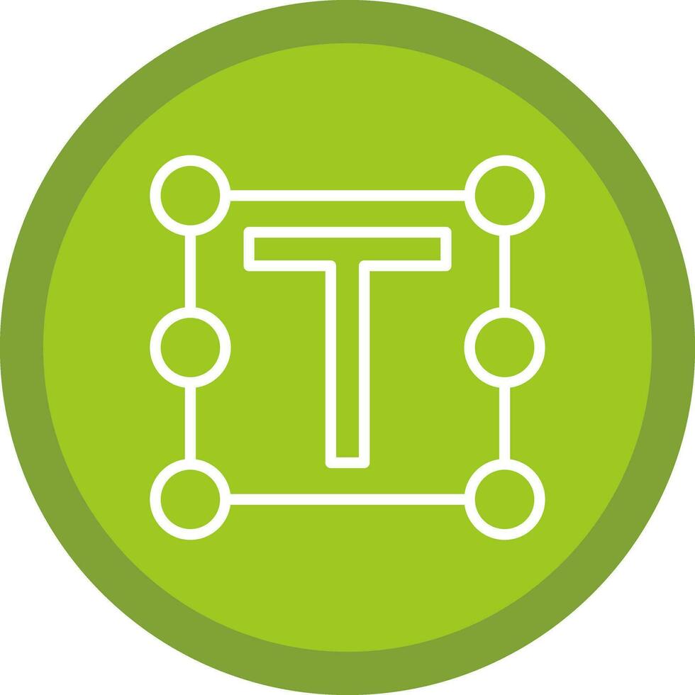 Typography Vector Icon Design