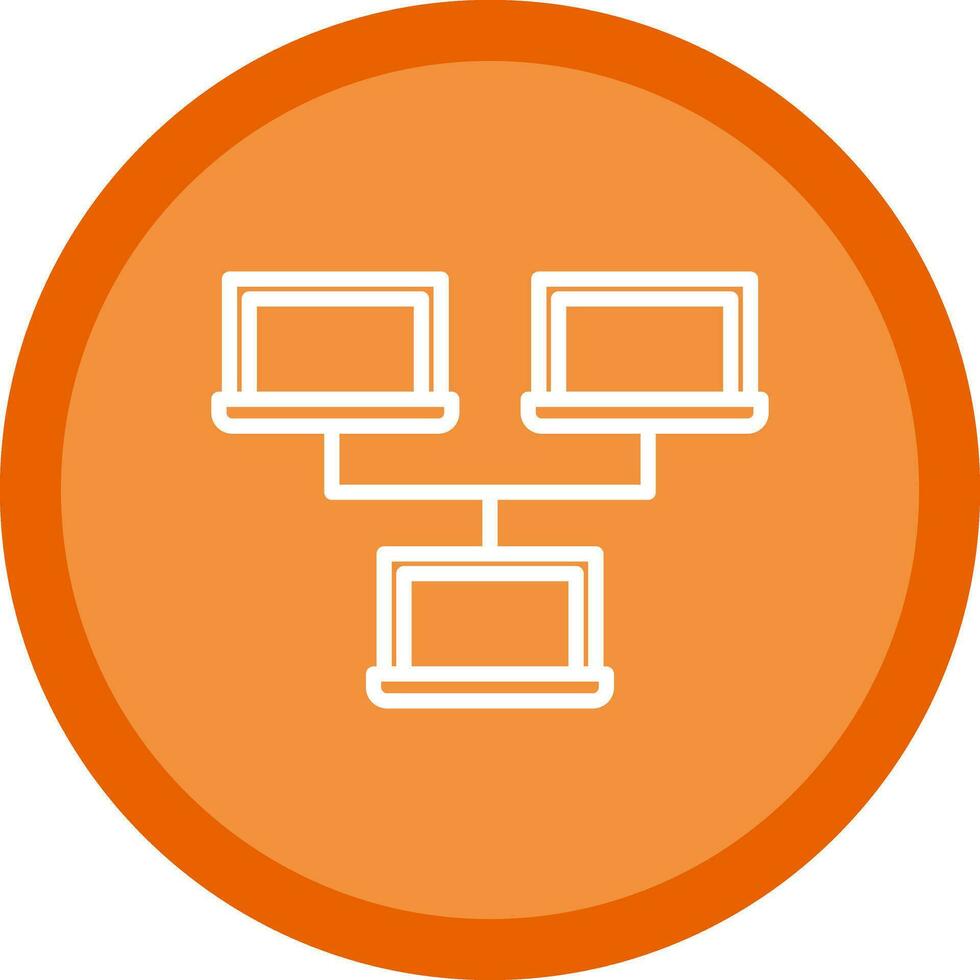 Local network Vector Icon Design