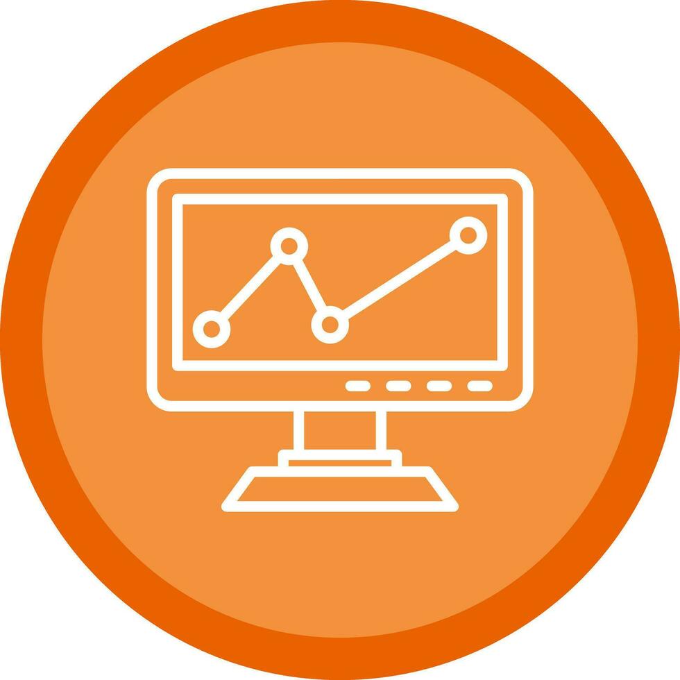 Analytics Vector Icon Design