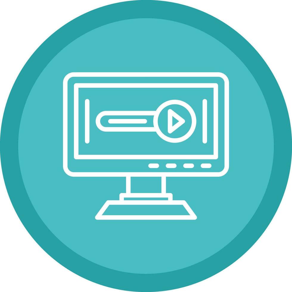 Live stream Vector Icon Design