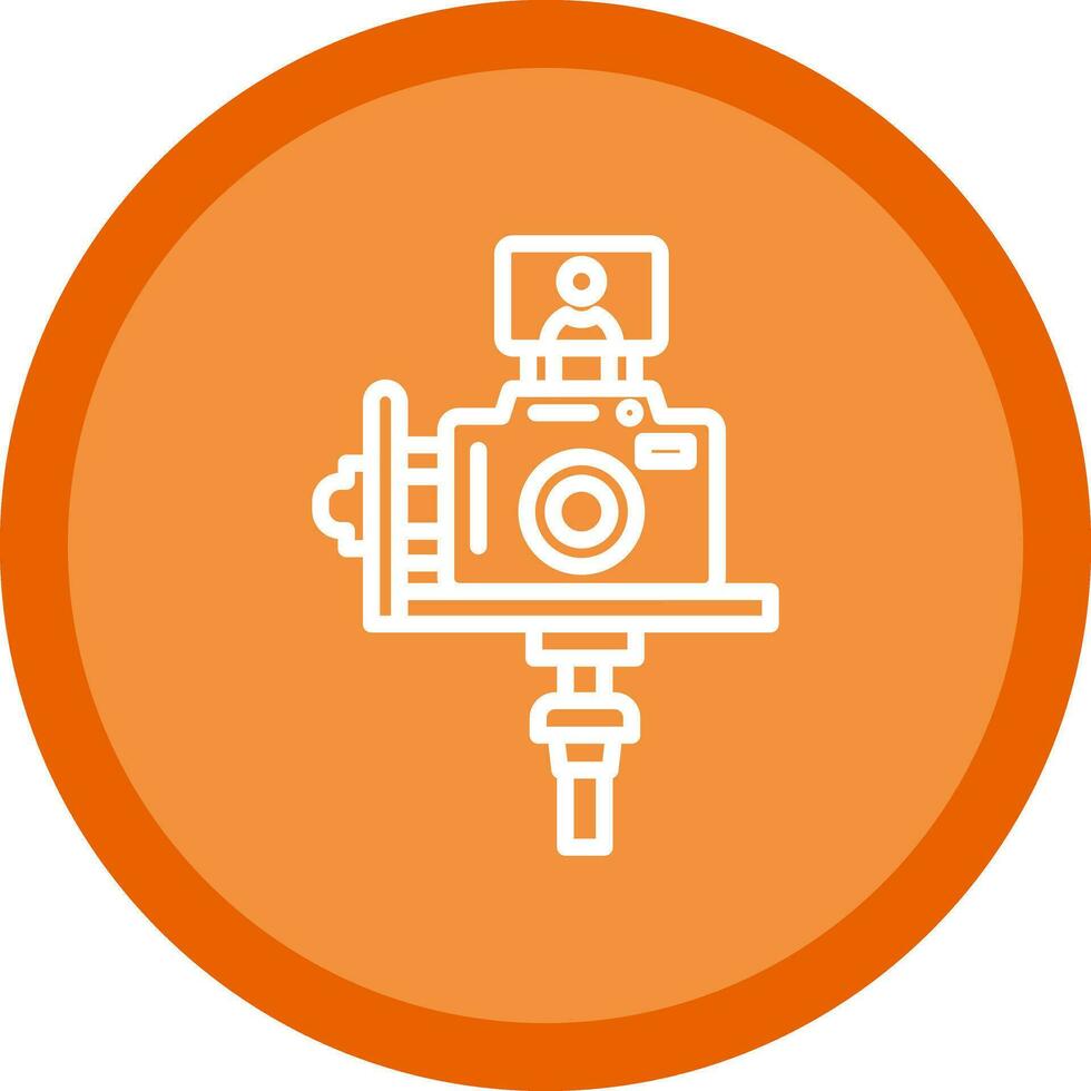 diseño de icono de vector de vlogger