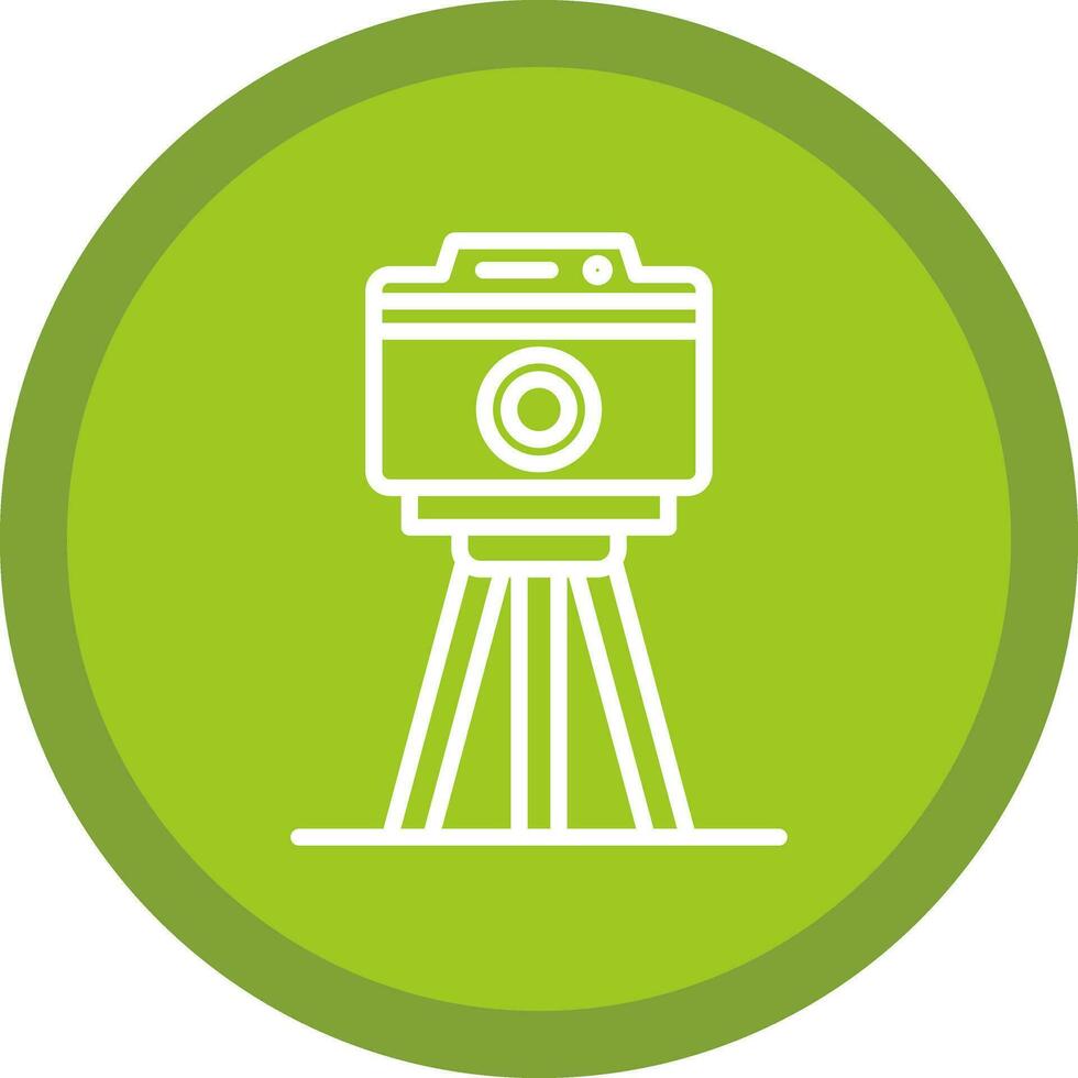 Tripod Vector Icon Design