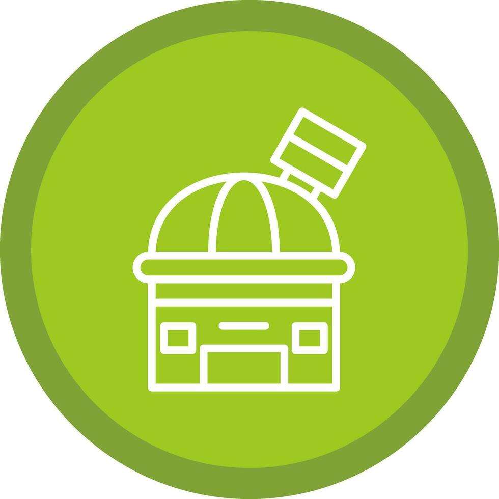 Observatory Vector Icon Design
