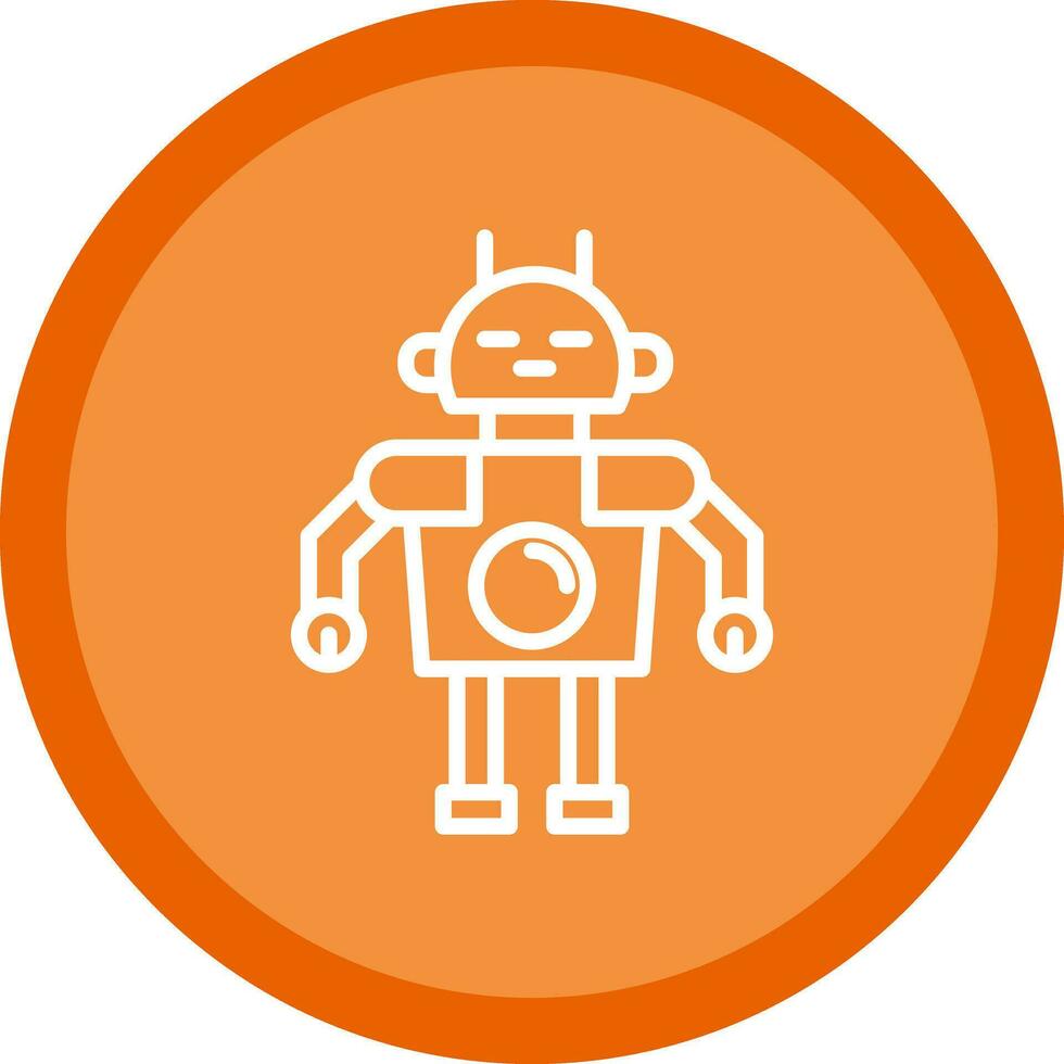 Robot Vector Icon Design