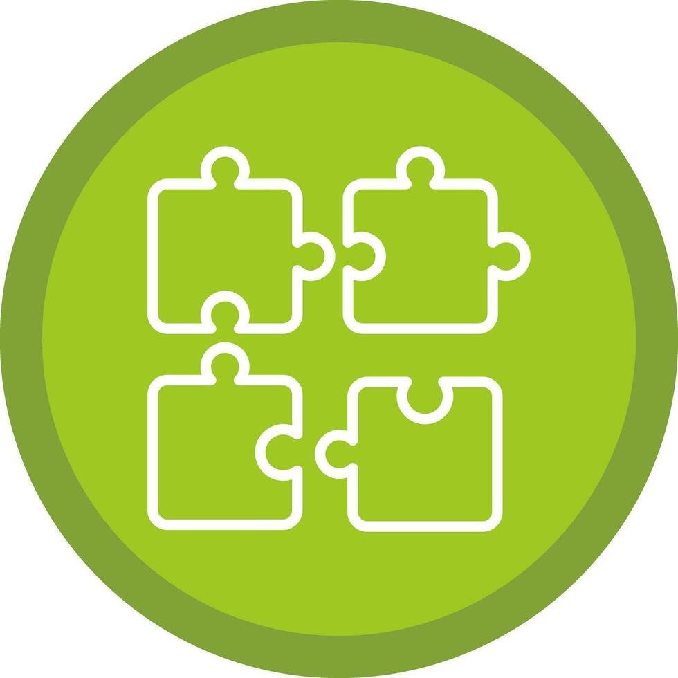 Puzzle Vector Icon Design