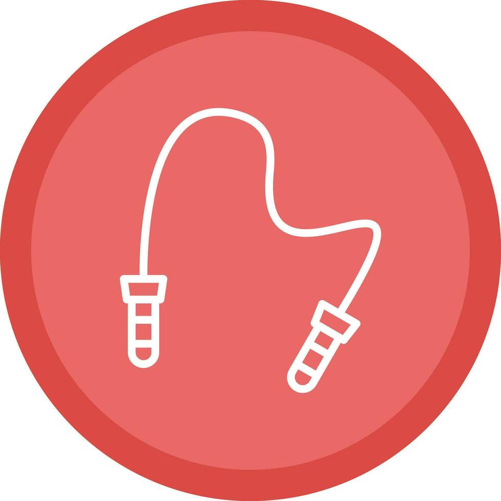 Skipping rope Vector Icon Design
