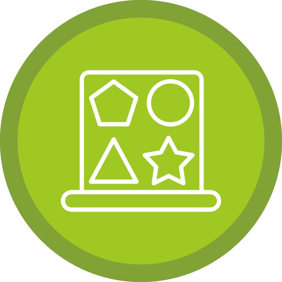 Shape toy Vector Icon Design