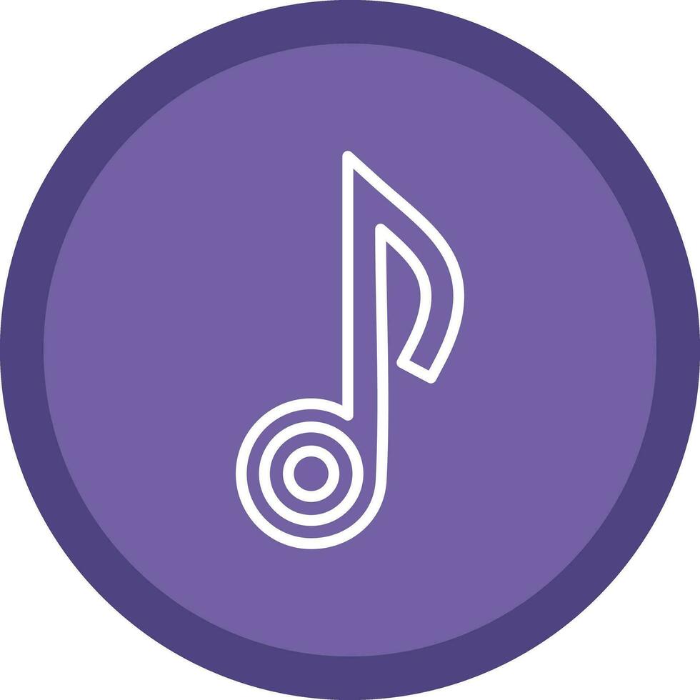 Quaver Vector Icon Design