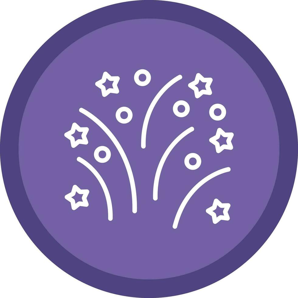 Fireworks Vector Icon Design