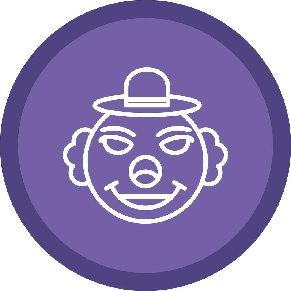 Clown Vector Icon Design