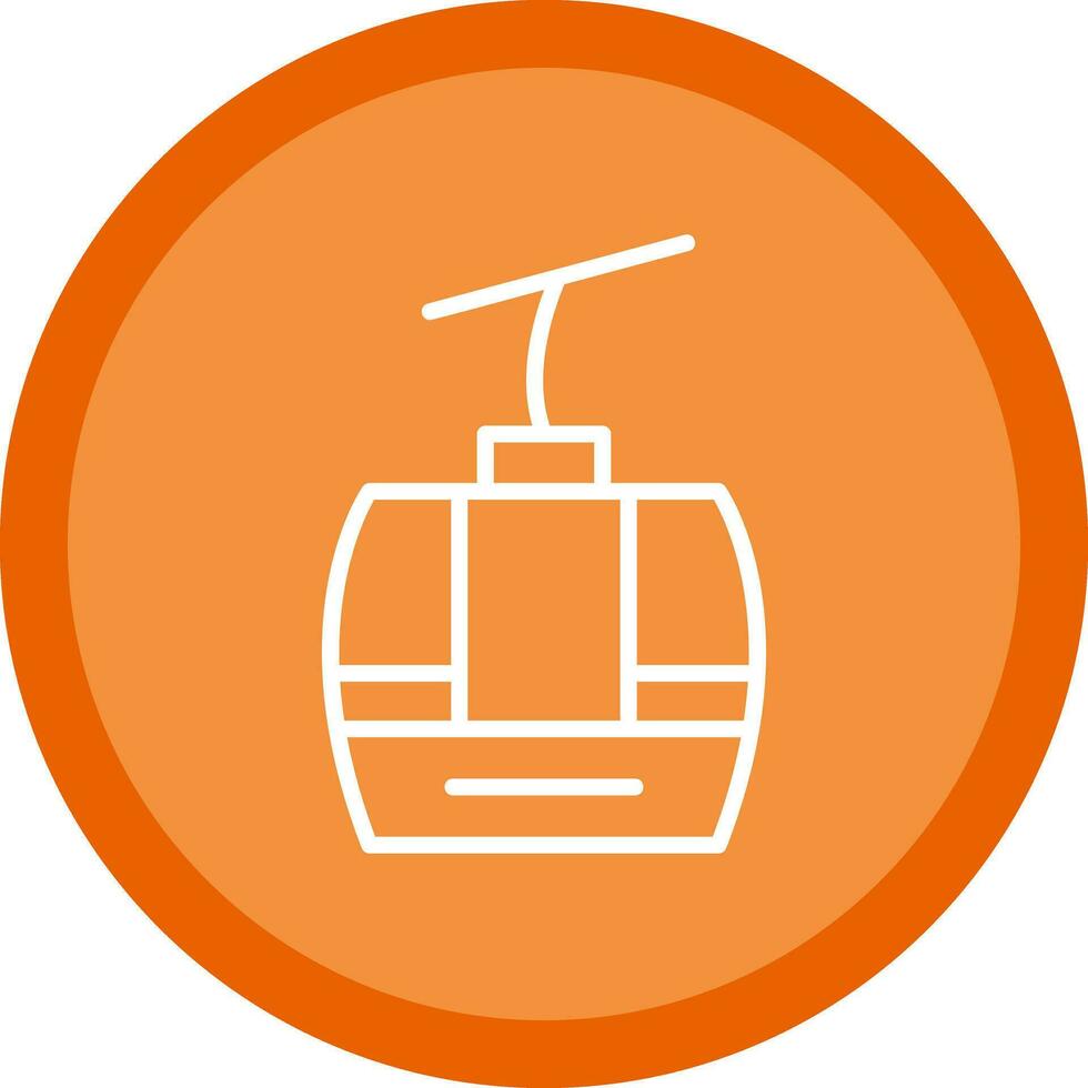 Gondola Vector Icon Design