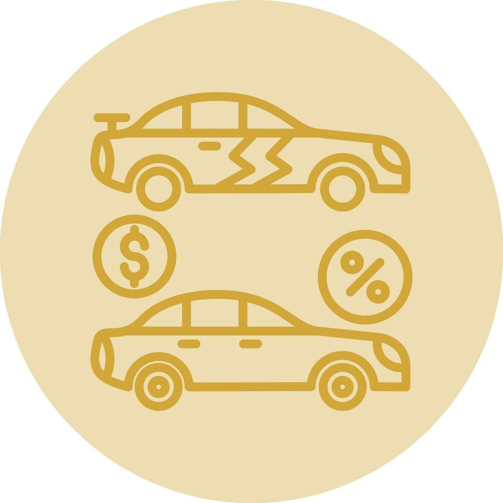 Price comparison Vector Icon Design