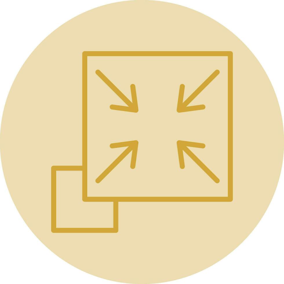 Resizing Vector Icon Design