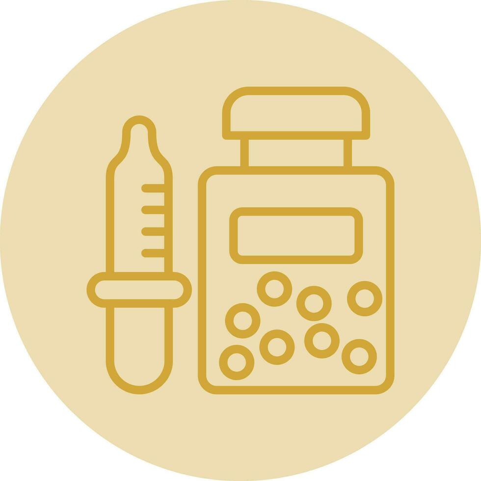 Solvent Vector Icon Design