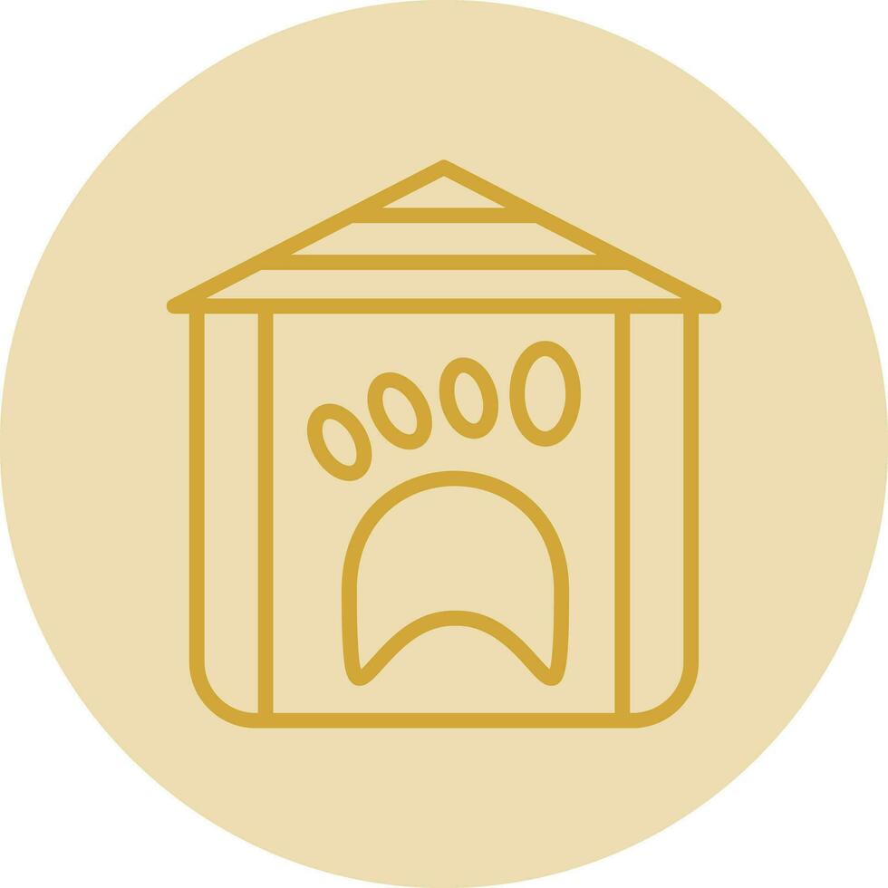 Animal shelter Vector Icon Design
