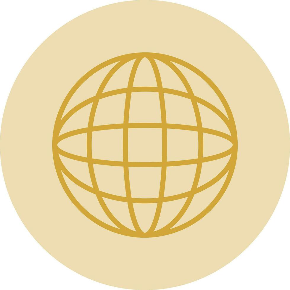 World globe Vector Icon Design