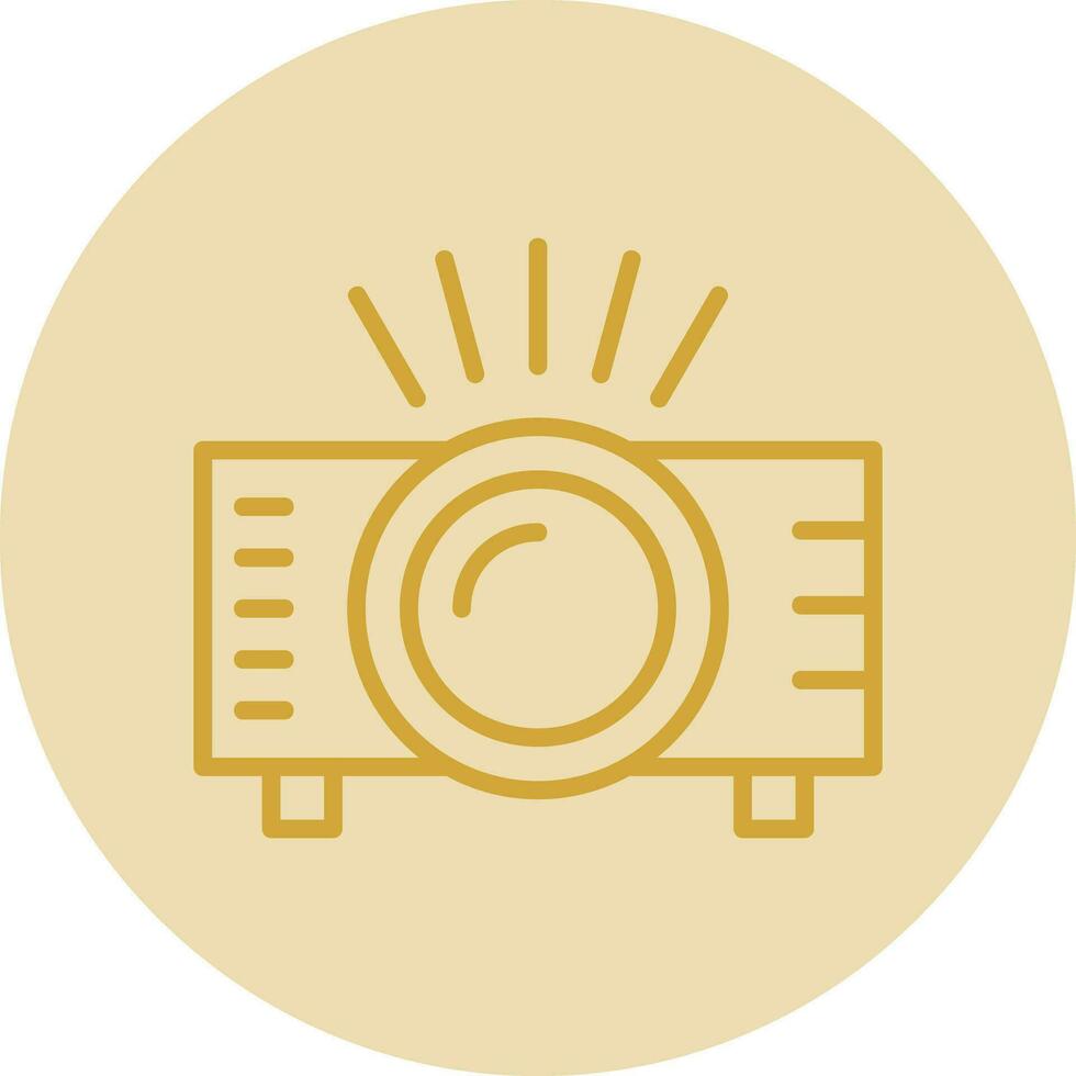 Projector Vector Icon Design