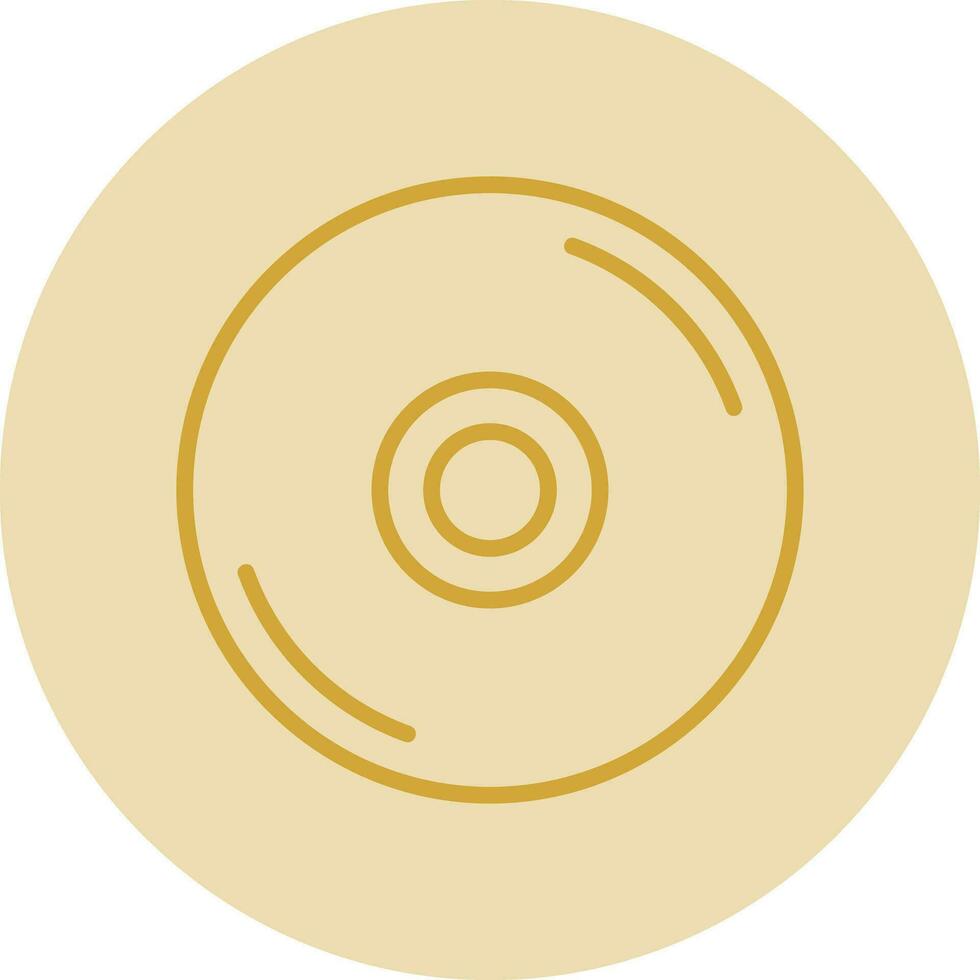 diseño de icono de vector de cd