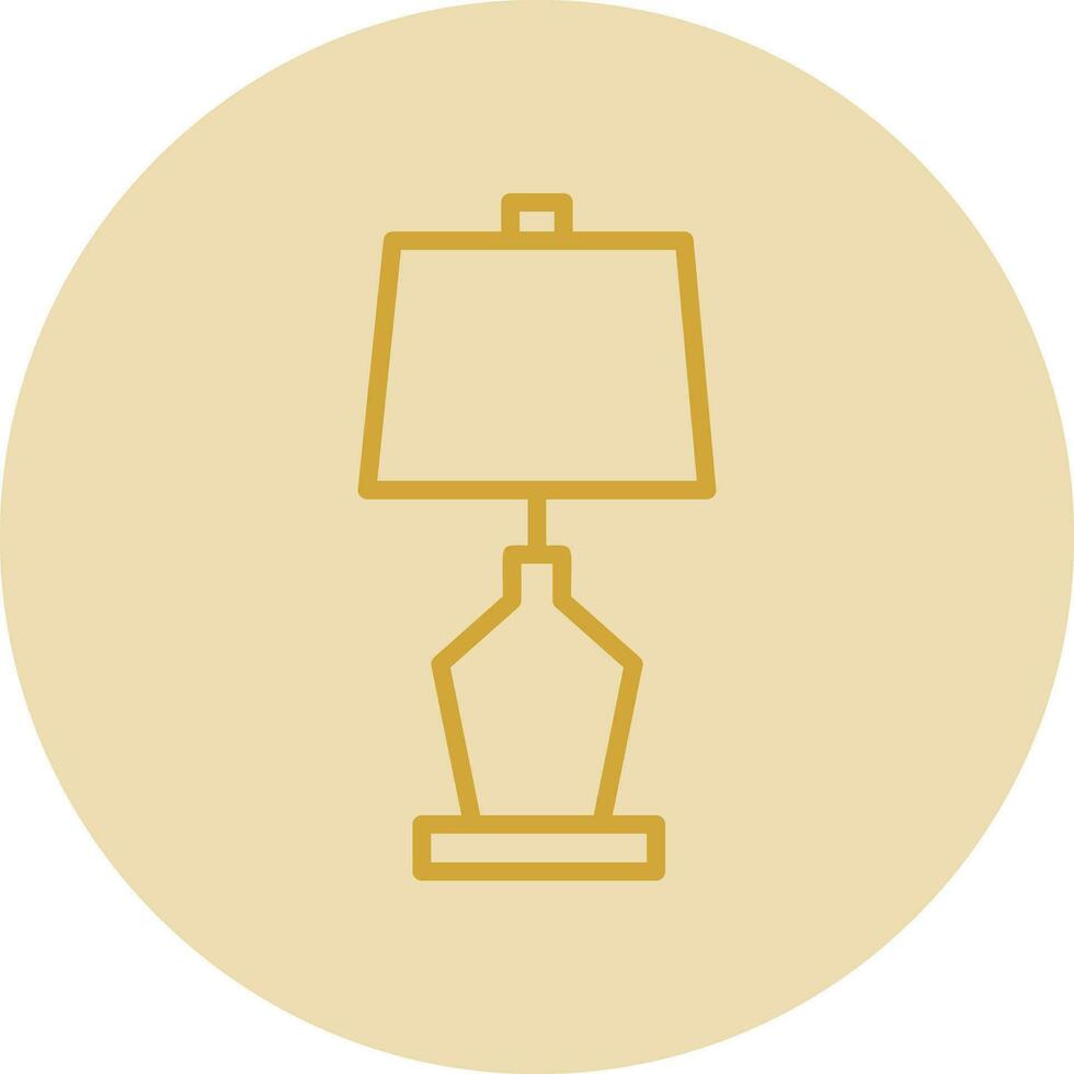 Lamp Vector Icon Design