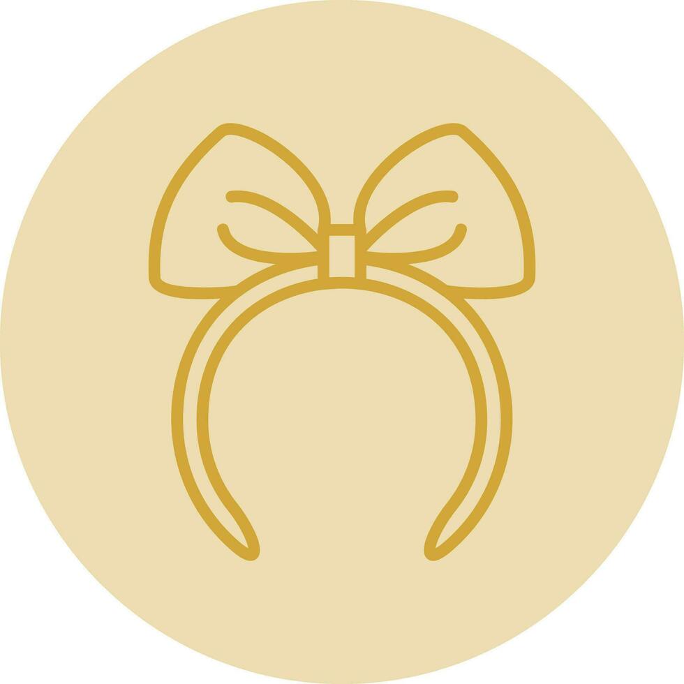 Headband Vector Icon Design