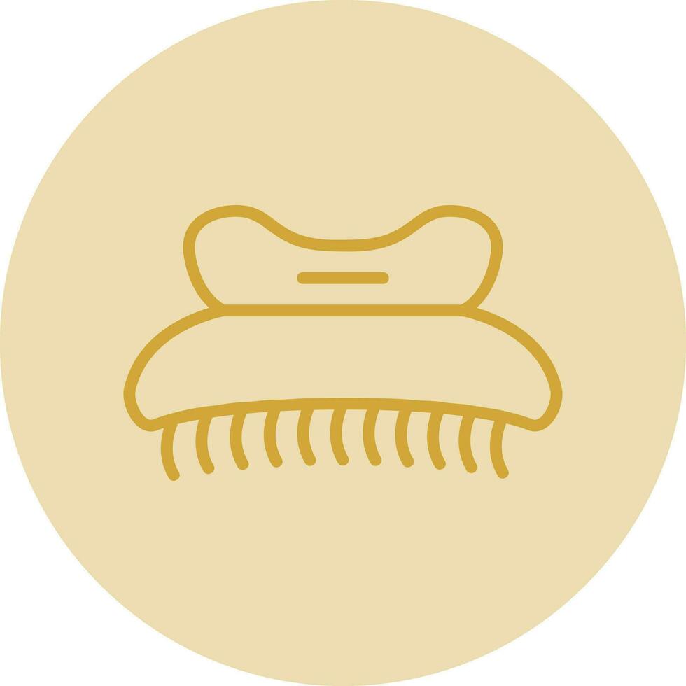 Hair clip Vector Icon Design