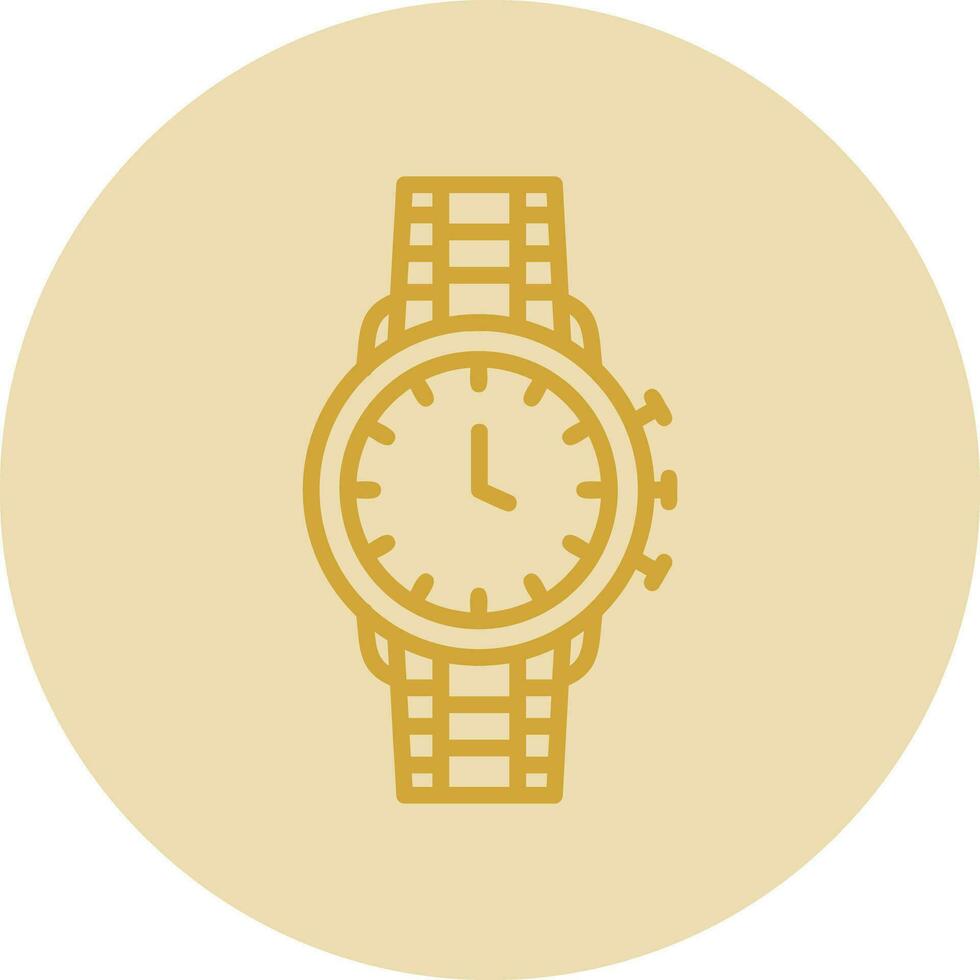 Wristwatch Vector Icon Design