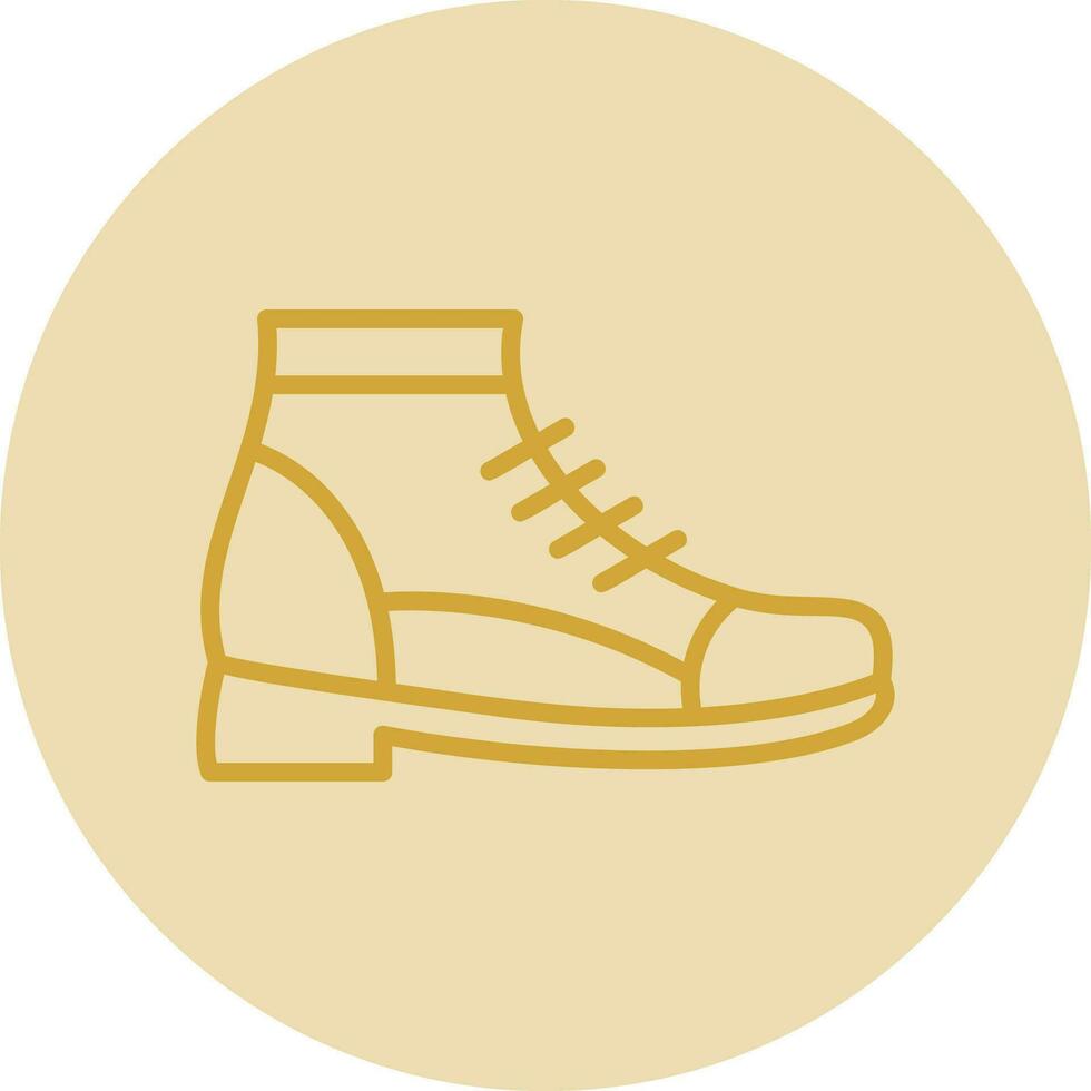 diseño de icono de vector de botas