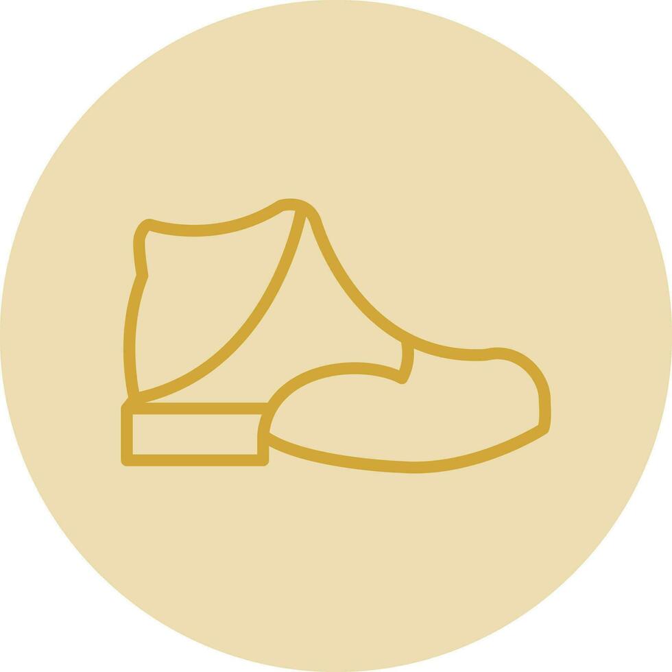 Ski boot Vector Icon Design
