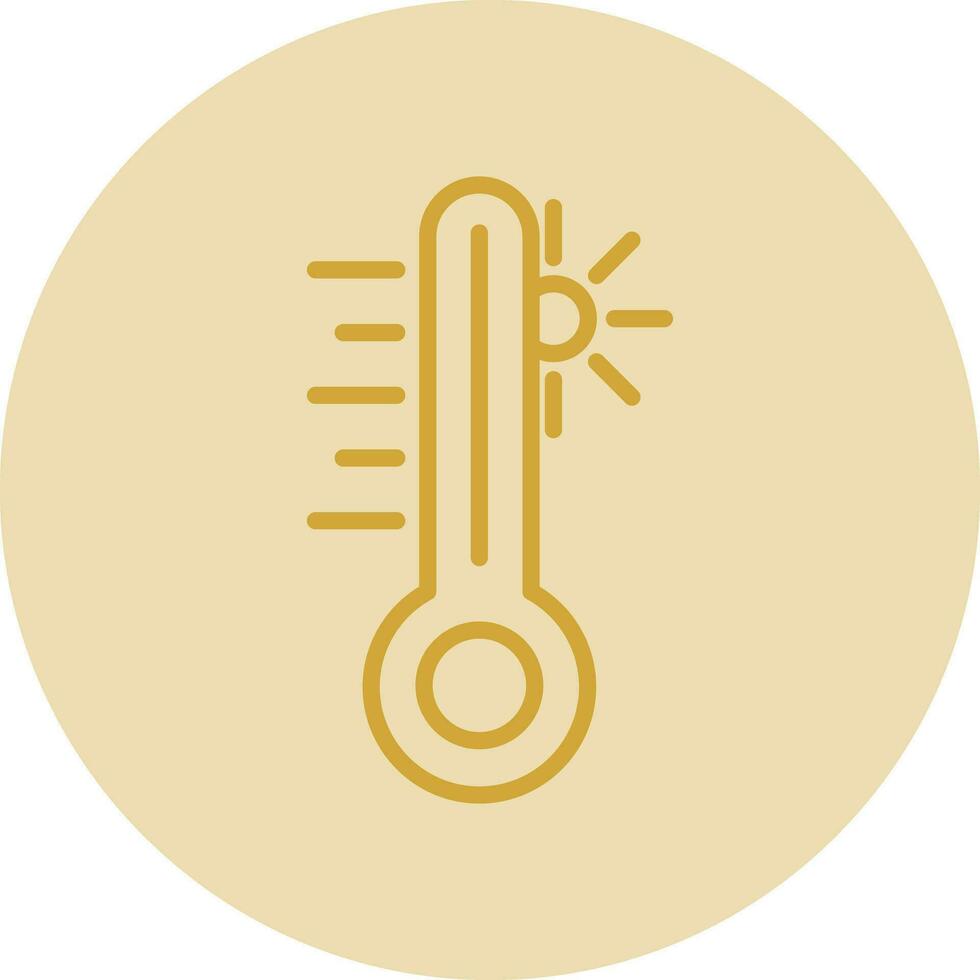 Thermometer Vector Icon Design
