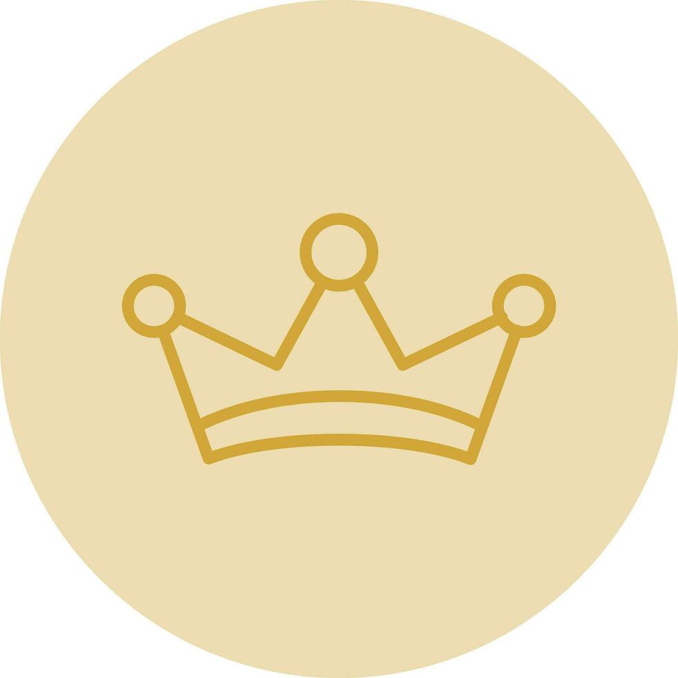 Crown Vector Icon Design