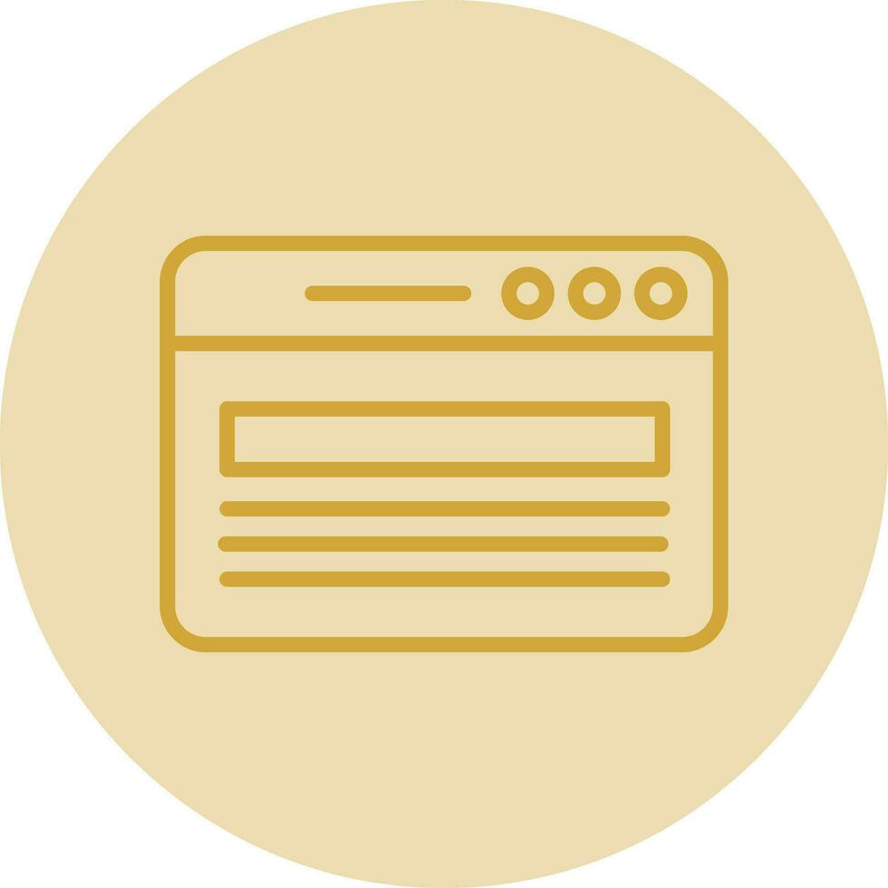 Web page Vector Icon Design