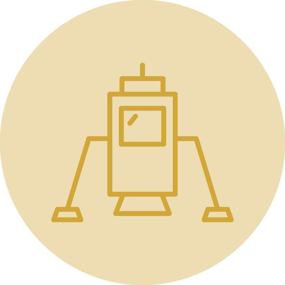 Lander Vector Icon Design