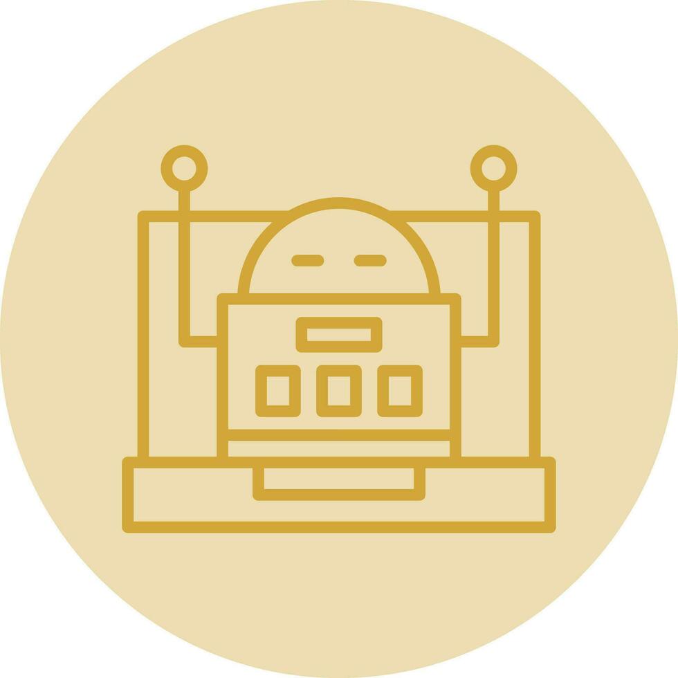 Robot Vector Icon Design