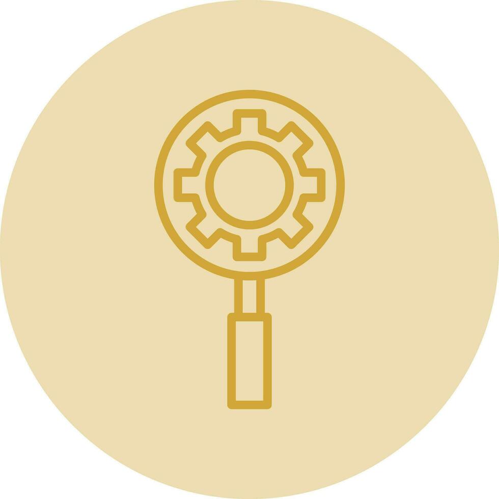 Magnifying glass Vector Icon Design