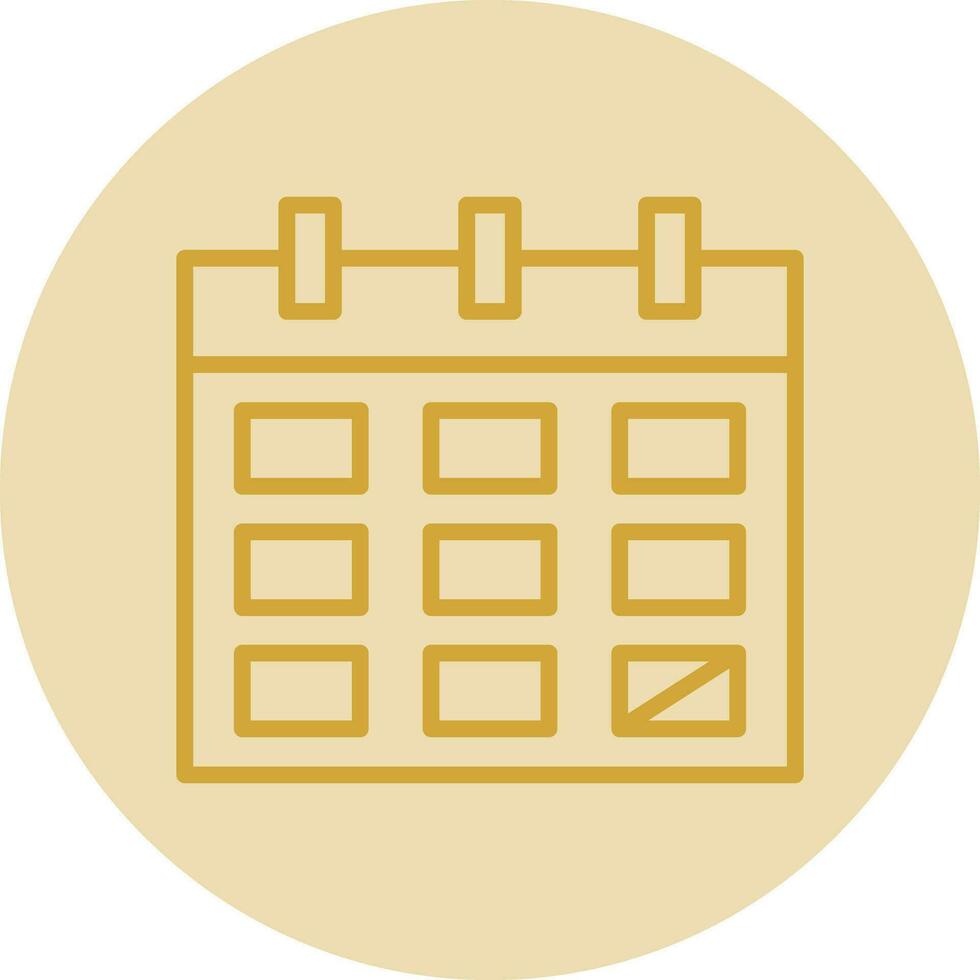 diseño de icono de vector de calendario