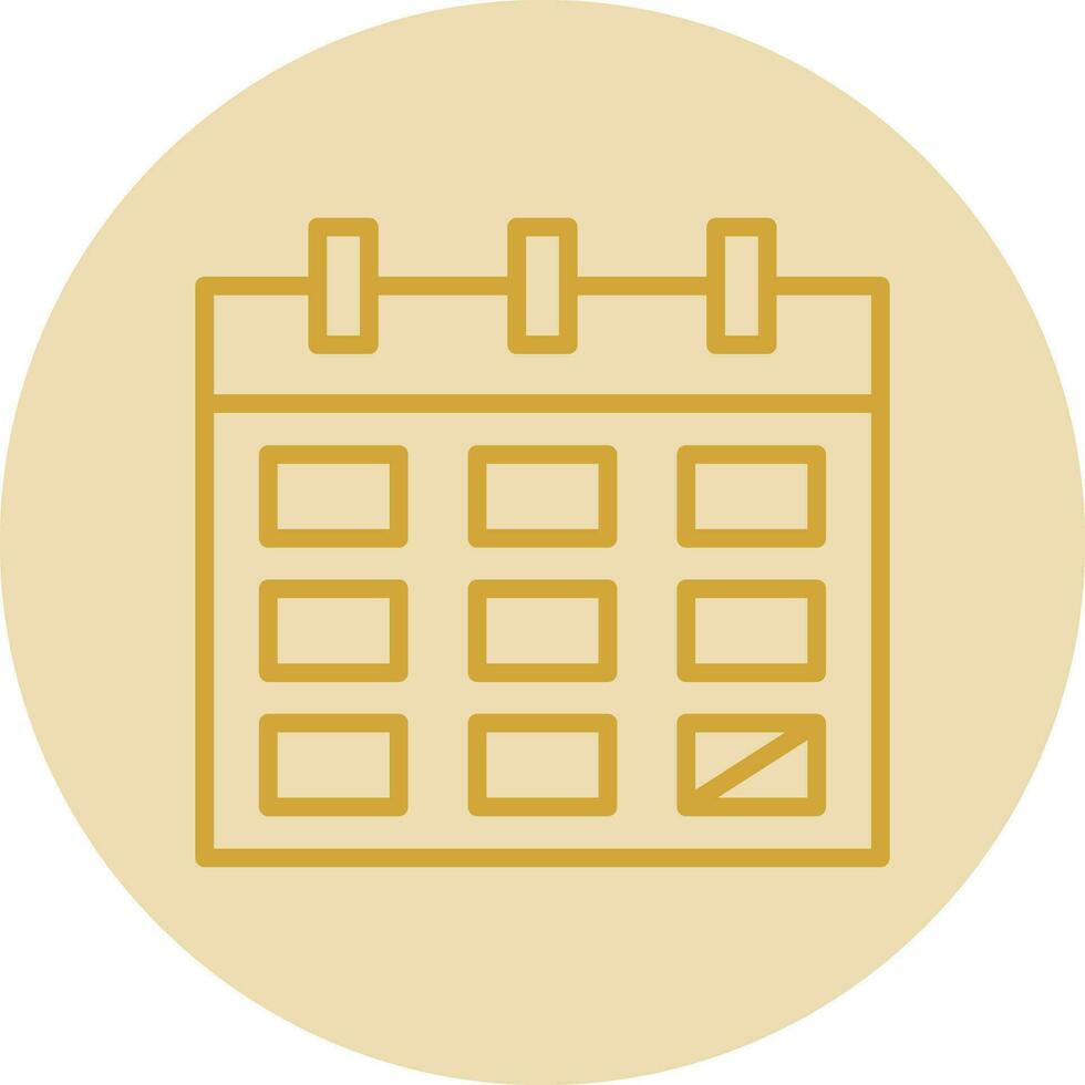 Calendar Vector Icon Design