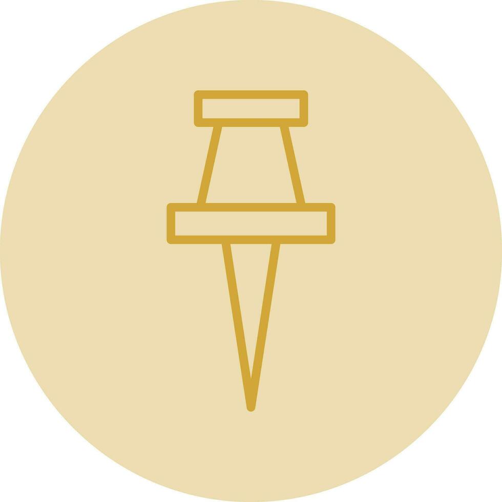 Push pin Vector Icon Design