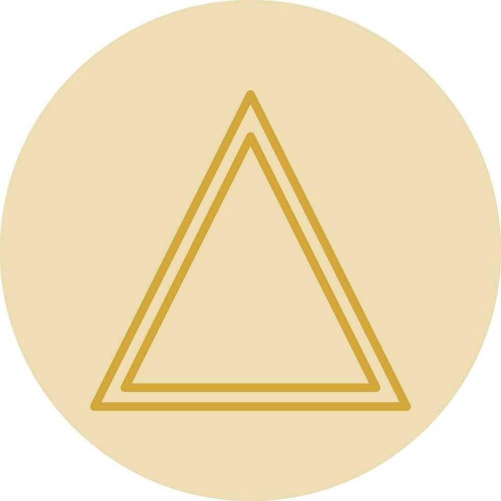 Triangle Vector Icon Design