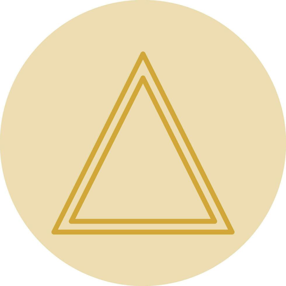 Triangle Vector Icon Design