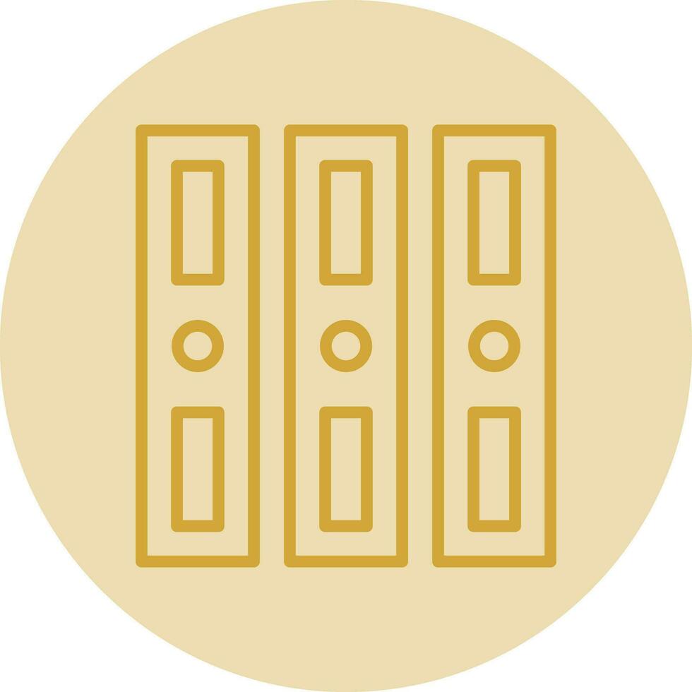 Binders Vector Icon Design