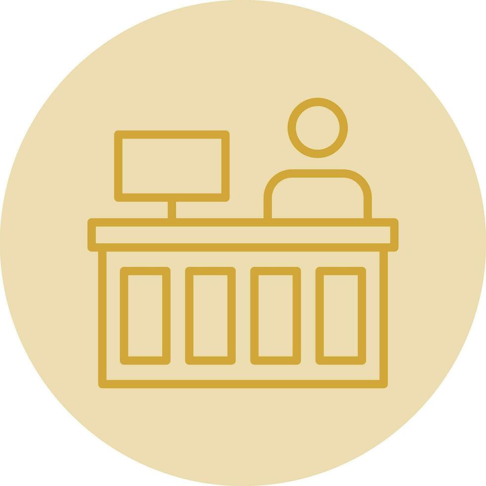 Reception Vector Icon Design