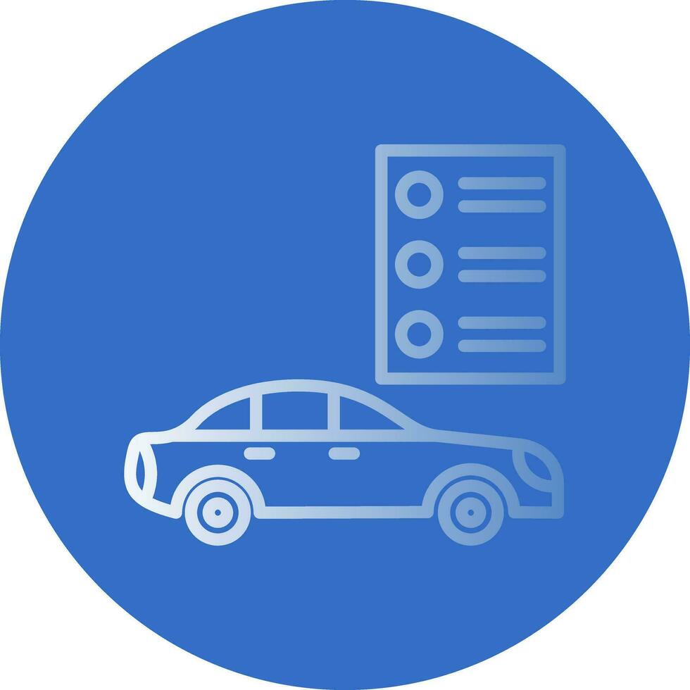 Test drive Vector Icon Design