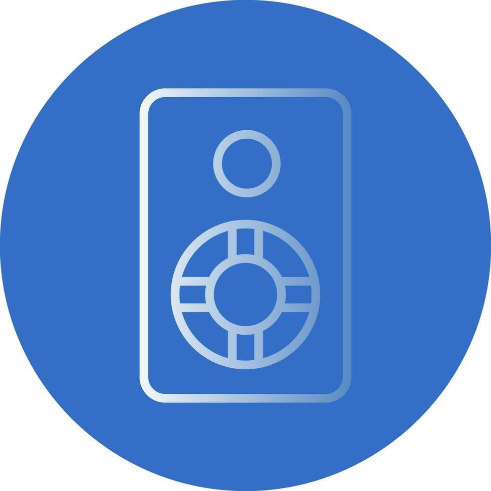 Audio system Vector Icon Design