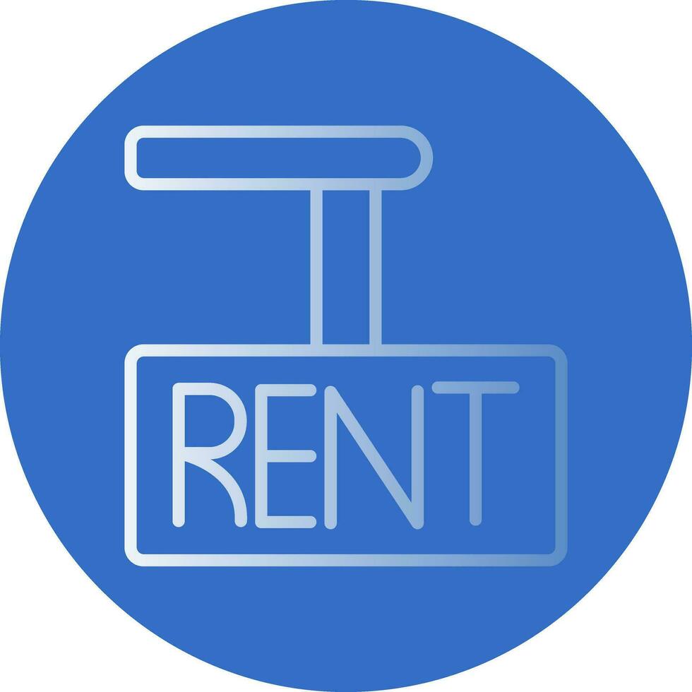 Rent Vector Icon Design