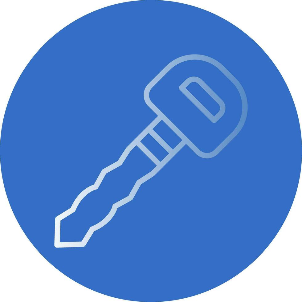 Car key Vector Icon Design