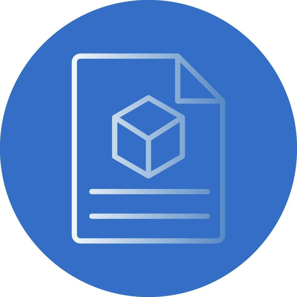 3d file Vector Icon Design